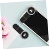 NOLITOY Cell Phone Camera Lens Kit Silver Clip Wide Angle