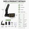 Cordless Electric BBQ Grill Brush, 3-Speed Adjustable Head, 2600mAh Rechargeable