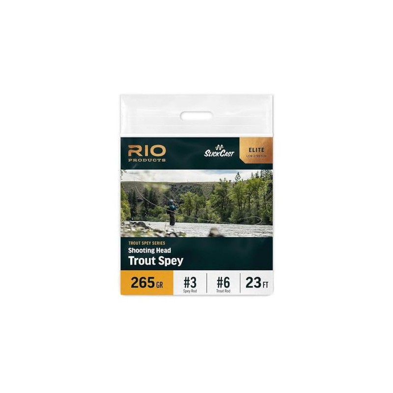 RIO Elite Trout Spey Shooting Head - 350gr - #5