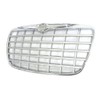 Titanium Plus Autoparts New Front Chrome Silver Grille Grill For