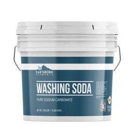 Earthborn Elements Washing Soda (1 Gallon), Soda Ash, Sodium Carbonate, Non-Toxic Laundry Booster