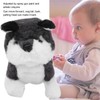 Electric Stimulation Plush Toy Pomeranian Pet Toy Husky Stuffed Animals