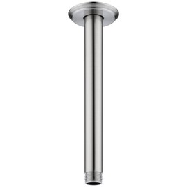 Anpean 8 Inch Shower Arm and Flange Brushed Nickel, Ceiling Mounted Shower Arm for Rain Shower Head