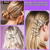 Triko Kit de 100 Accesorios para Cabello: 100 Horquillas para