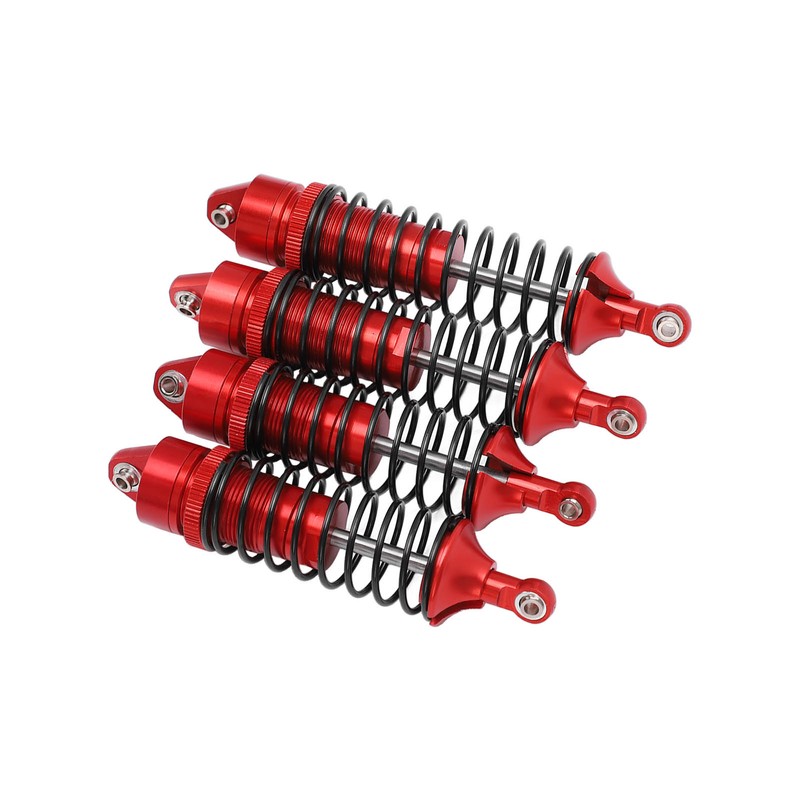 4Pcs RC Front Rear Shocks Set Model Car Shock Absorber