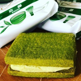 ITO Confetti Kyoto - Luxury Baked Confectionery Uji Matcha White Chocolate Cream Sandwich Cookies 6 sheets x 3 boxes - MADE IN JAPAN