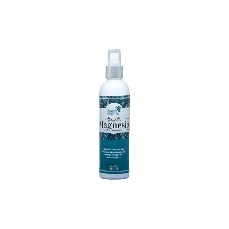 Aceite de Cloruro de Magnesio 250ml Margarita Naturalmente Suplemento Nutricional