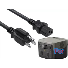 RXQMXG AC Power Cord Cable For EcoFlow RIVER 2 Pro Portable Power Station