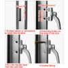 1x Locking Window Handle Aluminum Alloy Cockspur Locking Double Glazing