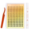 Lash Clusters Kit Eyelash Clusters Wet-Look DIY Lash Extension Kit