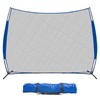 Kapler Lacrosse Backstop Net - 12x9FT Backstop Net for Backyard,