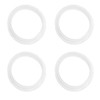 Qrity 4 Pcs O-Rings Gasket 32mm, Sink Plug Seal, Lip