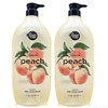 Shower Mate Peach Body Wash 1200g 2pcs / 샤워메이트 복숭아