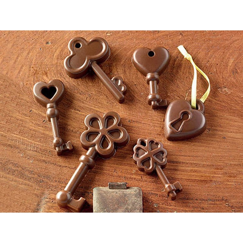 Unbekannt Silicone Mould 34x84 h 14 mm, Brown, 21x10.5x1 cm