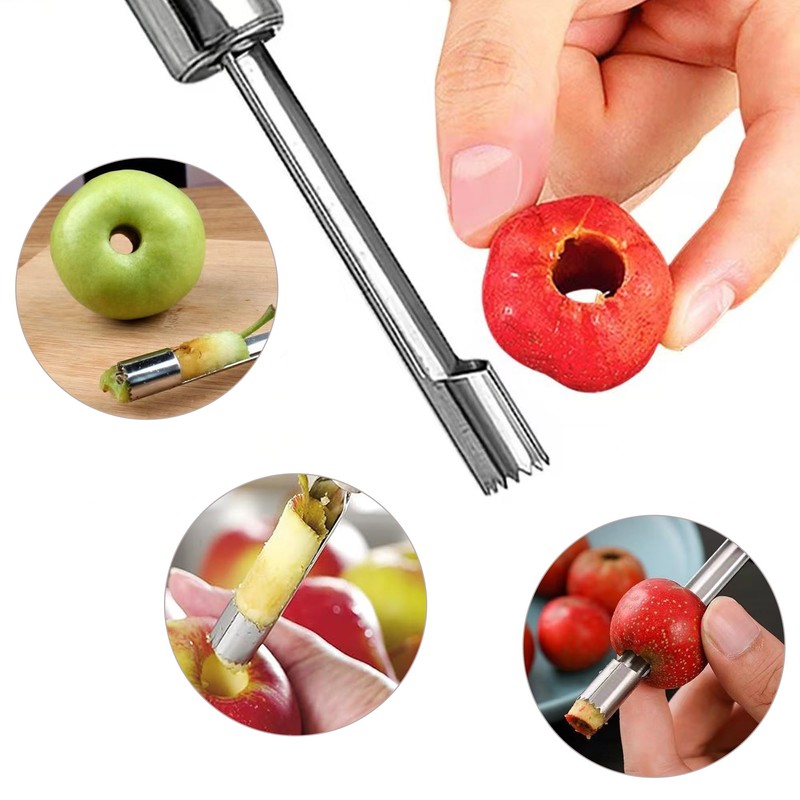 3 pieces, apple corer, fruit corer, apple corer remover, apple