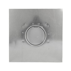 Goose Neck Painted Exhaust Roof Vent (4 Inch, Black)