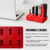 TATMOHIK USB Flash Drive Organizer for Desktop, Space-Saving Design Square