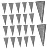 Operitacx 20pcs Carbon Steel Hammer Wedge Repair Tool Handle Fixing