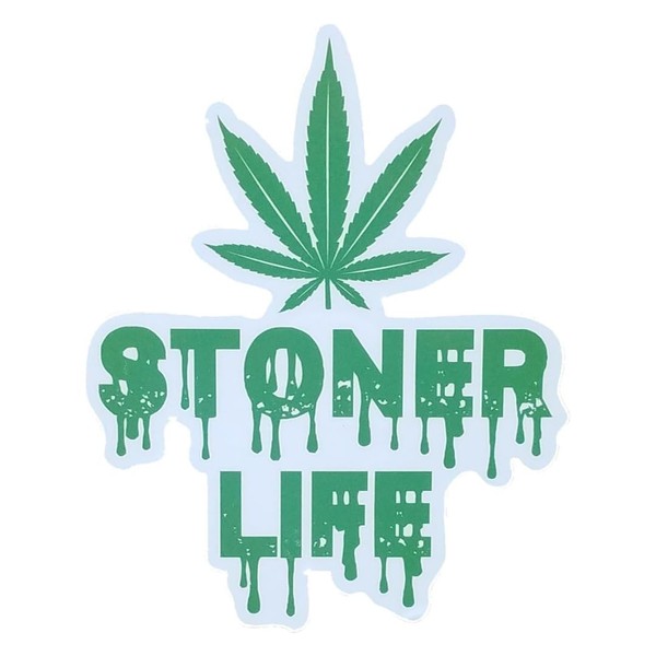 High Class Grass Stoner Life Weed Stickers for Stoners –