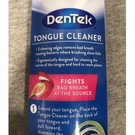 DenTek Tongue Cleaner & Scraper Mouthwash Blast Mint Fights Bacteria NEW