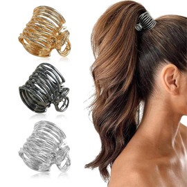 Bangbobi Hair Clips Set for Women - 3 Pieces High-Quality Hair Clips for High Ponytails and Thick Hair, Flexible and Durable - Hair Accessory Women, Hair Accessories