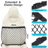Car Front Seat Organizer Net, Automotive Storage Mesh Pocket for