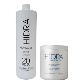 Kit Decolorante Hidra Bleach 350g Tono 20 vol