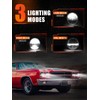 UNI-SHINE 5 3/4'' 5.75 inch LED Headlights Round 4pcs Reflector