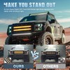 Nilight 2PCS 24 inch Truck Grille Strobe Lights Strip 384