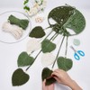 ACRNIGHEET DIY Macrame Kit for Adults Beginners Handmade Green Leaves