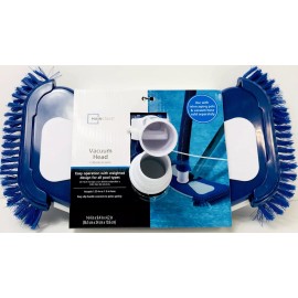 Mainstays 14.4-Inch Pool Vacuum Head w/ Side Brushes Fit 1.25" & 1.50" Hose NEW