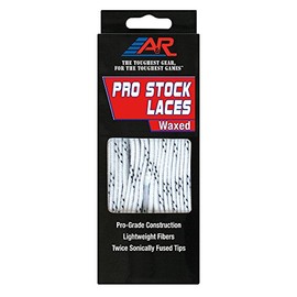 A&R Sports PSW96X Pro-Stock Laces White 96", Waxed