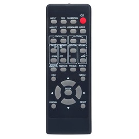 VINABTY HL03033 Replacement Remote Control fit for Hitachi Projectors CP-AW2503, AW2505,AW3005,AW3506,AX2503, AX2504,AX2505, AX3003,AX3005,AX3503,BW301WN,BX301WN,CW251N,CW251WN,CW301WN,AW3003