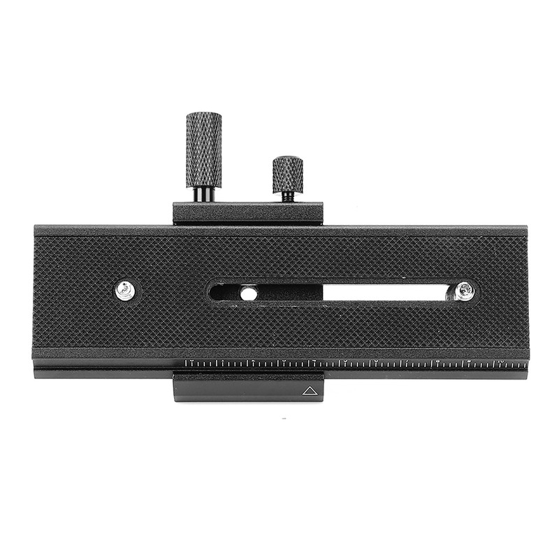 2 Way Macro Focusing Rail Slider with 1/4" Mounting Screw