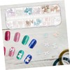 Healeved Flower Nail Art Decor Cute Bear Accents Small Accessories