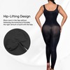 Suprenx Open Bust Bodysuit Shapewear for Women Tummy Control Thigh