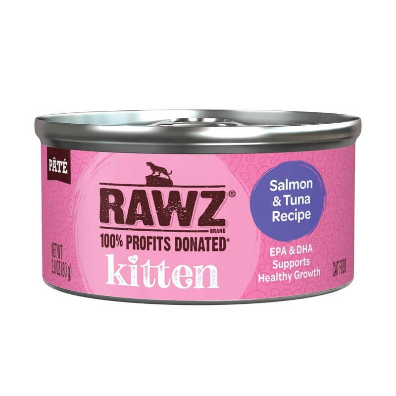 Rawz awz Natural Premium Kitten Pate Canned Cat Wet Food