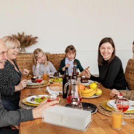 2 Pack Acrylic Countertop Paper Towel Holder, Multifold Paper Towel Dispenser Countertop/Acrylic Napkin Holder(3mm Acrylics) C-fold or MultiFold Trifold Paper Towels for Bathroom, Kitchen, Restaurant