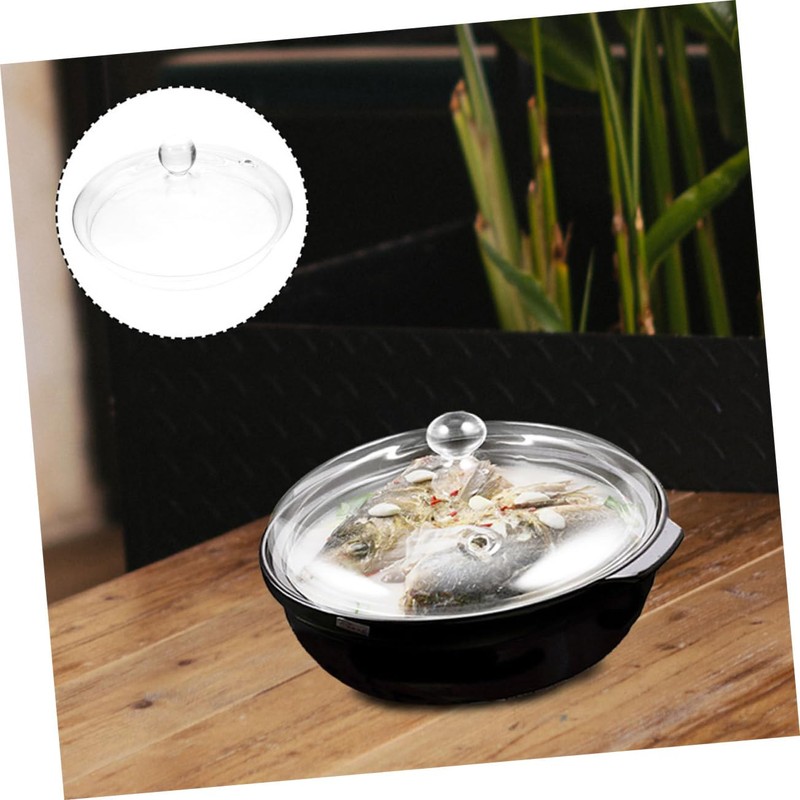 Mikinona High Borosilicate Glass Soup Pot Lid Cooking Lid Excellent