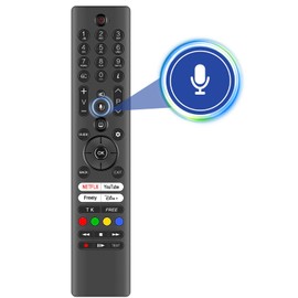 VINABTY RC45195T-V1 30120058 Replacement Voice Remote Control Fit For Panasonic 4K Ultra HD LED Smart TV TB-43W60AEY TB-50W60AEY TB-55W60AEY TB-65W60AEY TX-42MZ800B TX-55MZ800B TX-65MZ800B