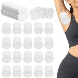 Menibeuty 80 Stück Selbstklebend Achselpads Damen und Herren, Schweißpads Für Die Achseln, Selbstklebend Achselpads Baumwolle Achsel Schweiß, Komfortabel Armpit Sweat Pads