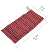 E-TING Sleeping Bag Christmas Accessory for elf Doll (Red Plaid)