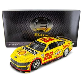 Joey Logano Elite 2024 Nashville Race Win NASCAR Diecast Car 1:24 Scale