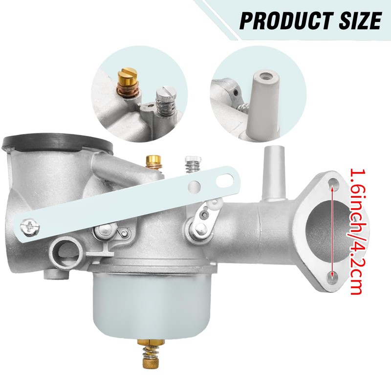 Newnessai 491031 Carburetor Kit, Replacement for BS 490499 491026 281707