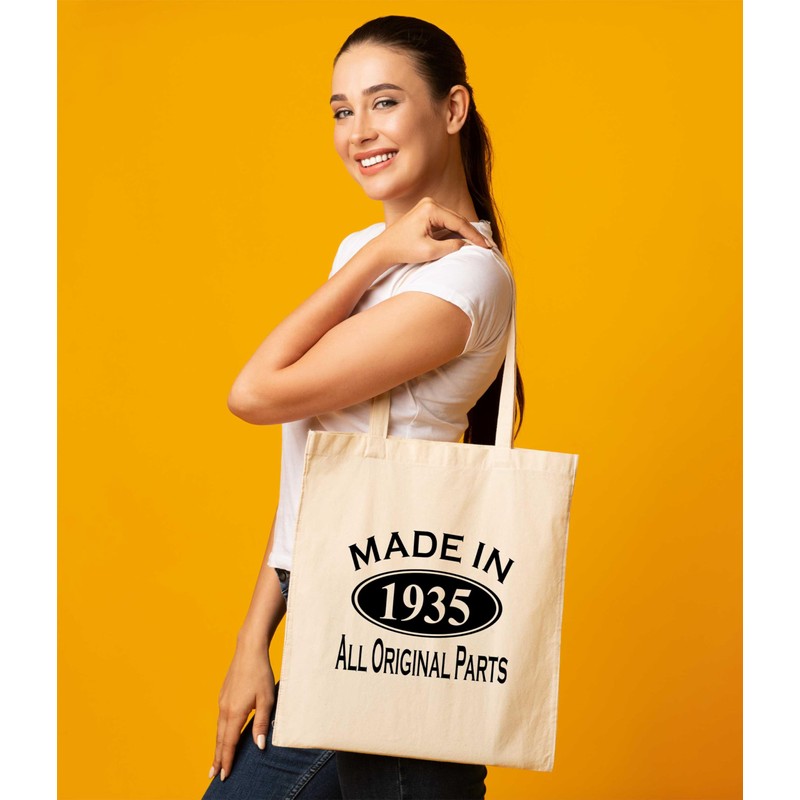 Print4U Shopping Tote Bag For Life Made In 1935 90th