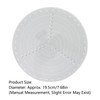 Round Center Finder Acrylic Semi Transparent Compass Drawing Measurement Tools