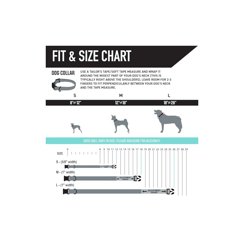 Wolfgang - Collar de Perro de Gran Riesgo Ajustable con