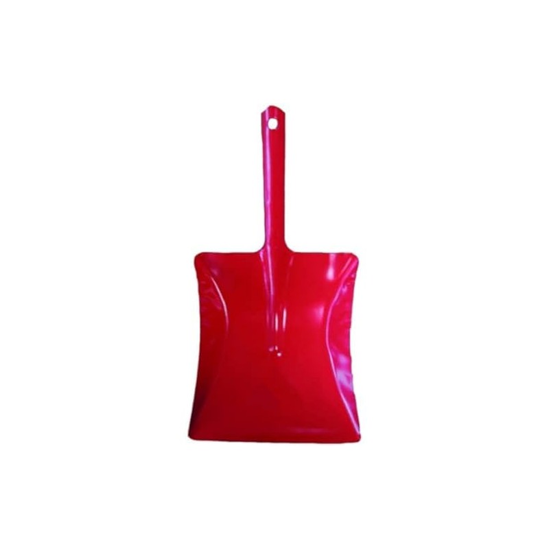 MSV 100102 Red Steel Shovel (39.5 x 19 x 0.1cm)