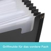Elba Document Folder A4 Expanding File Black