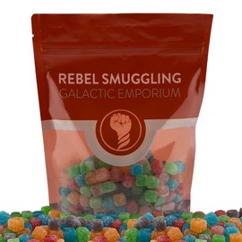 Extreme Sour Cubes Candy 1lb Bulk Bag by Rebel Smuggling Galactic Emporium